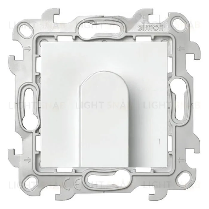 Вывод кабеля с суппортом Simon 24, белый 2410801-030 2410801-030