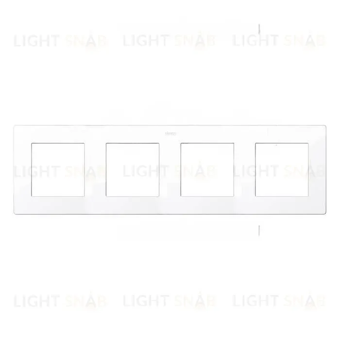 Рамка четверная Simon 24 белая 2400640-030 2400640-030