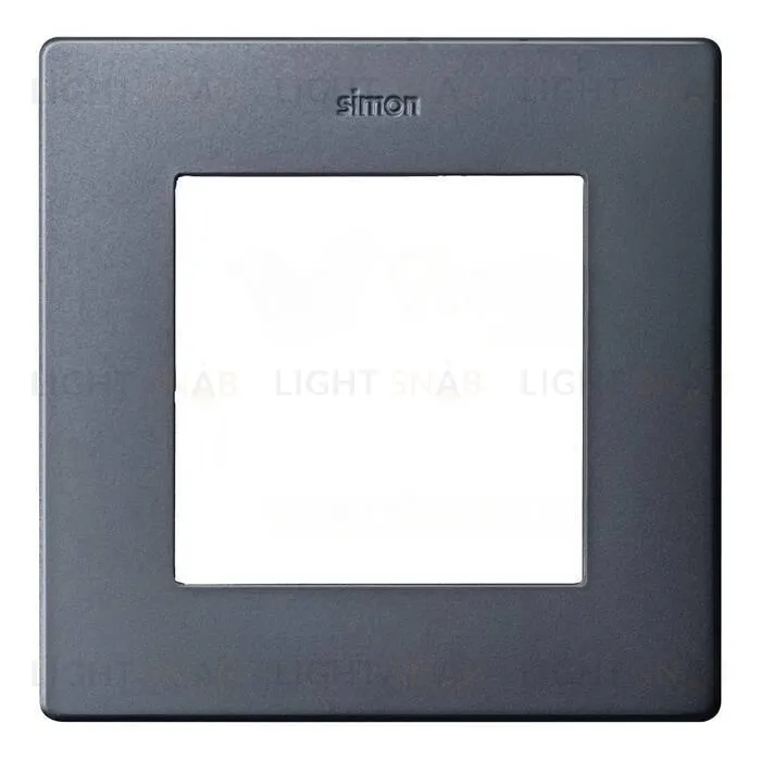 Рамка одинарная Simon 24 графит 2400610-038 2400610-038