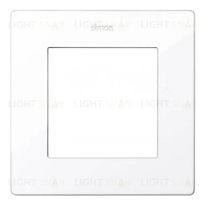Рамка одинарная Simon 24 белая 2400610-030 2400610-030
