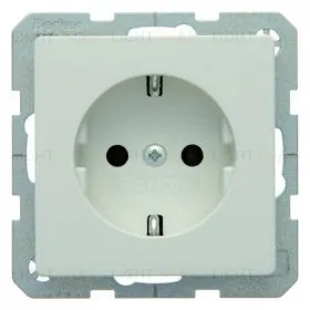 Розетка с заземлением Berker 16А/250В, полярная белизна 47436089 47436089