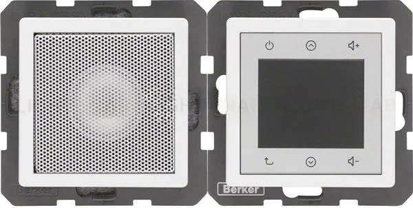 Радио Berker Touch c динамиком, полярная белизна 28806089 28806089