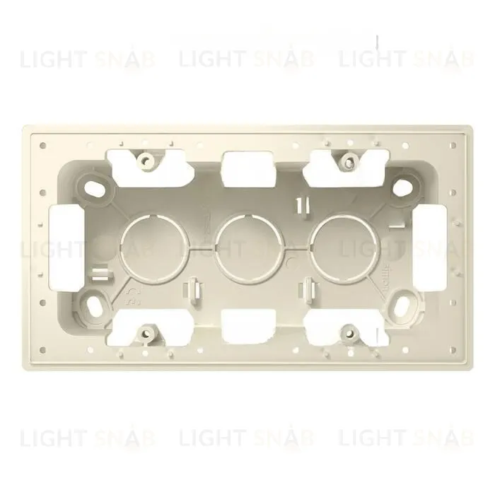 Коробка накладного монтажа двойная Simon 24, слоновая кость 2400752-031 2400752-031