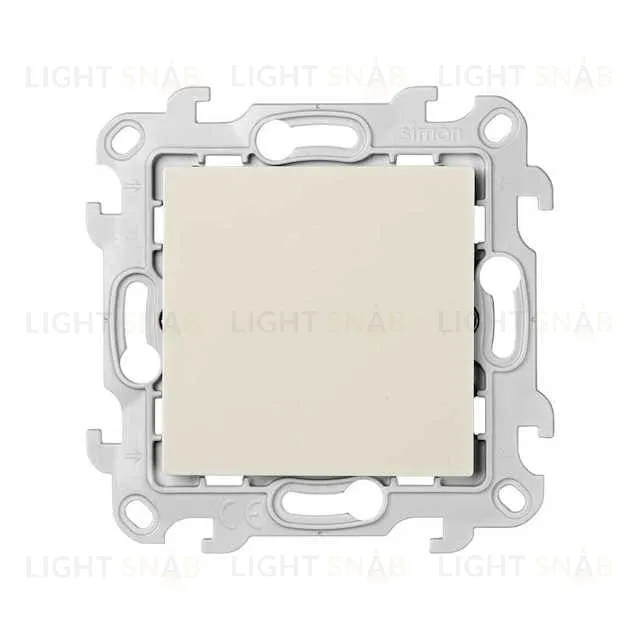 Заглушка с опорной пластиной Simon 24, слоновая кость 2400800-031 2400800-031