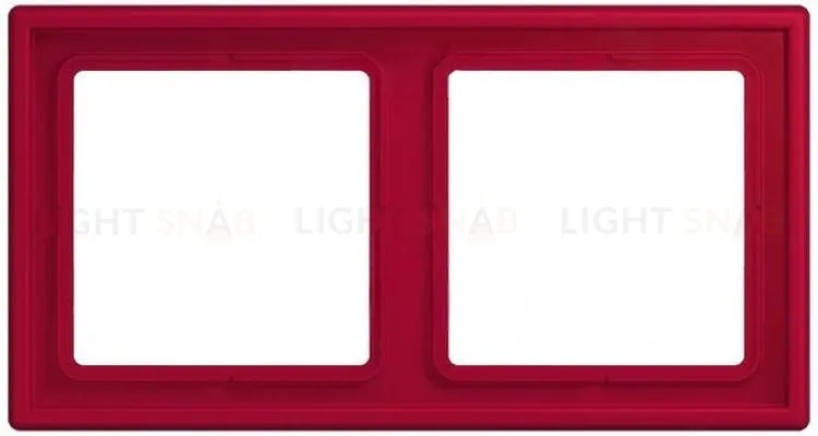 Рамка 2 Jung LS 990 Les Couleurs Le Corbusier rouge carmin LC98232100 LC98232100