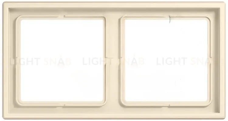 Рамка 2 Jung LS 990 Les Couleurs Le Corbusier blanc LC98232001 LC98232001