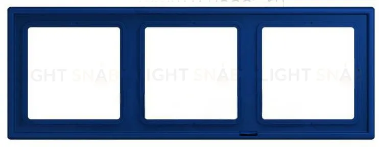Рамка 3 Jung LS 990 Les Couleurs Le Corbusier bleu outremer fonce LC9834320T LC9834320T