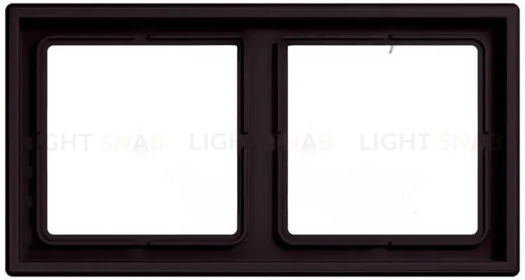 Рамка 2 Jung LS 990 Les Couleurs Le Corbusier noir d'ivoire LC9824320E LC9824320E