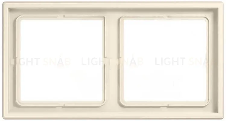 Рамка 2 Jung LS 990 Les Couleurs Le Corbusier blank ivoire LC9824320B LC9824320B