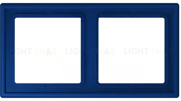 Рамка 2 Jung LS 990 Les Couleurs Le Corbusier bleu outremer fonce LC9824320T LC9824320T