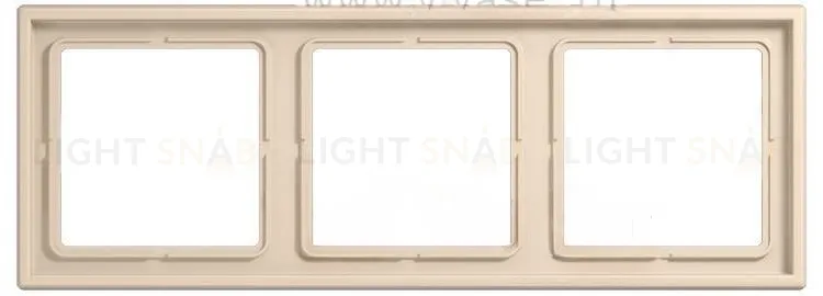 Рамка 3 Jung LS 990 Les Couleurs Le Corbusier terre sienne pale LC98332123 LC98332123