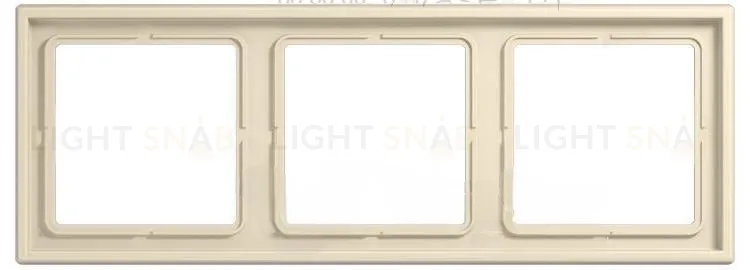 Рамка 3 Jung LS 990 Les Couleurs Le Corbusier blanc LC98332001 LC98332001