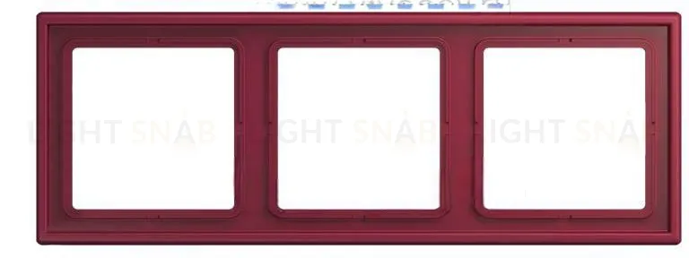 Рамка 3 Jung LS 990 Les Couleurs Le Corbusier le rubis LC9834320M LC9834320M