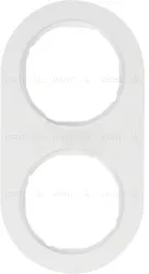 Рамка двойная Berker R.classic полярная белизна 10122089 10122089