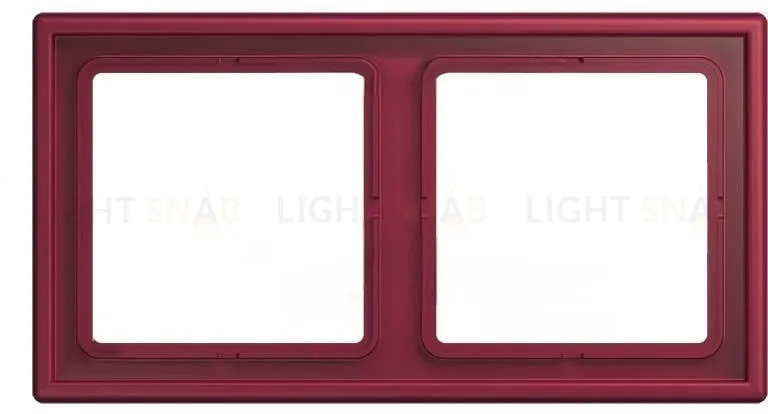 Рамка 2 Jung LS 990 Les Couleurs Le Corbusier le rubis LC9824320M LC9824320M