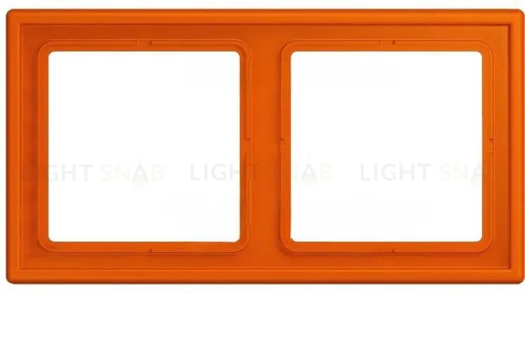 Рамка 2 Jung LS 990 Les Couleurs Le Corbusier orange vif LC9824320S LC9824320S