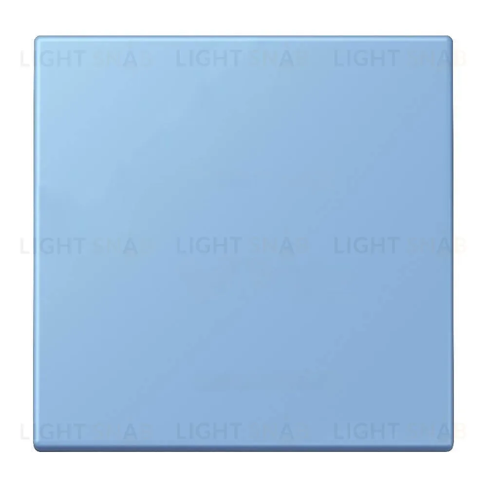 Кнопочный выключатель, переключатель 1 клавишный Jung LS 990 Les Couleurs Le Corbusier bleu ceruleen 59 506TU+LC9904320N 506TU + LC9904320N