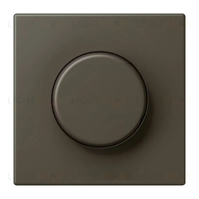 Светорегулятор поворотно-нажимной 100-1000 Вт. Jung Le Corbusier ombre naturelle 31 211GDE+LC194032140 211GDE + LC194032140