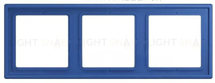 Рамка 3 Jung LS 990 Les Couleurs Le Corbusier bleu outremer 59 LC9834320K LC9834320K