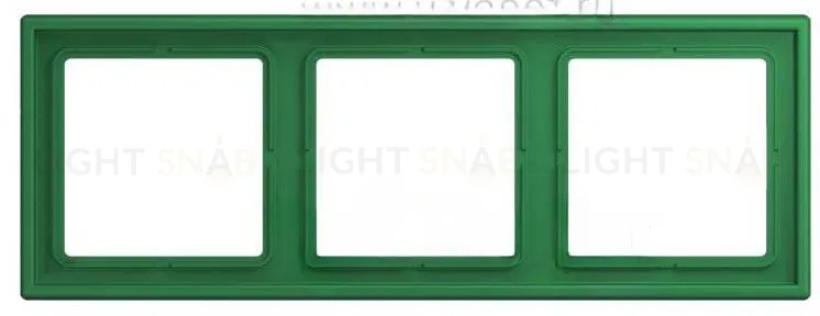 Рамка 3 Jung LS 990 Les Couleurs Le Corbusier vert fonce LC98332050 LC98332050