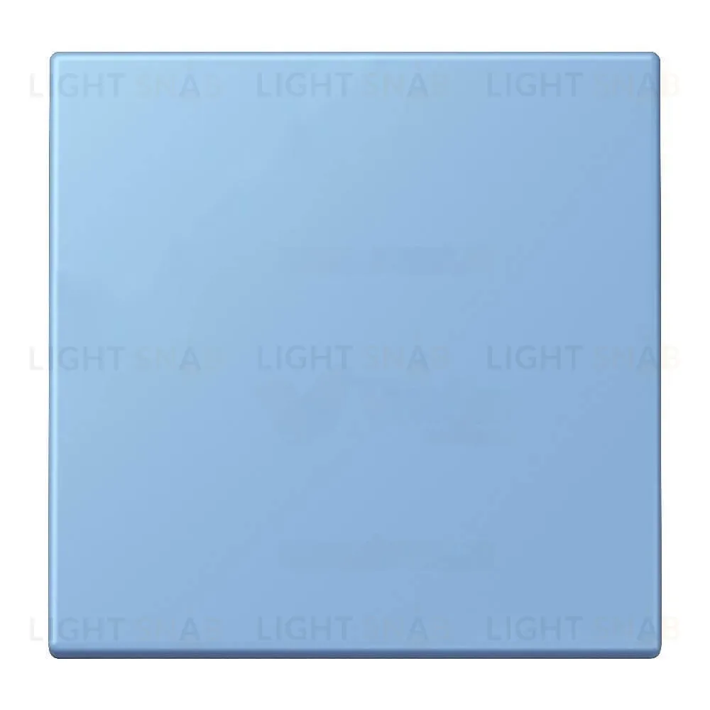 Кнопочный перекрестный выключатель 1 клавишный Jung LS 990 Les Couleurs Le Corbusier bleu ceruleen 59 507TU+LC9904320N 507TU + LC9904320N