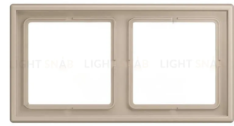 Рамка 2 Jung LS 990 Les Couleurs Le Corbusier ombre naturelle claire LC98232142 LC98232142