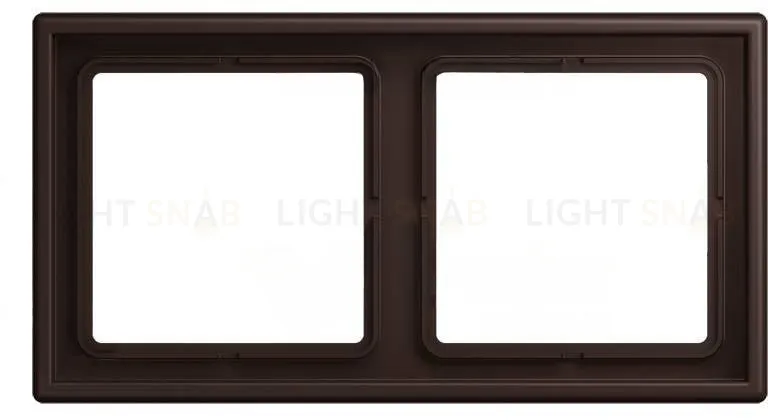 Рамка 2 Jung LS 990 Les Couleurs Le Corbusier terre d'ombre brulee 59 LC9824320J LC9824320J