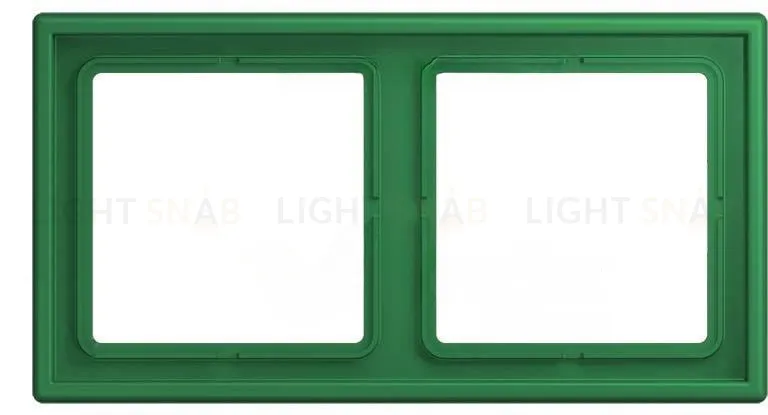 Рамка 2 Jung LS 990 Les Couleurs Le Corbusier vert fonce LC98232050 LC98232050