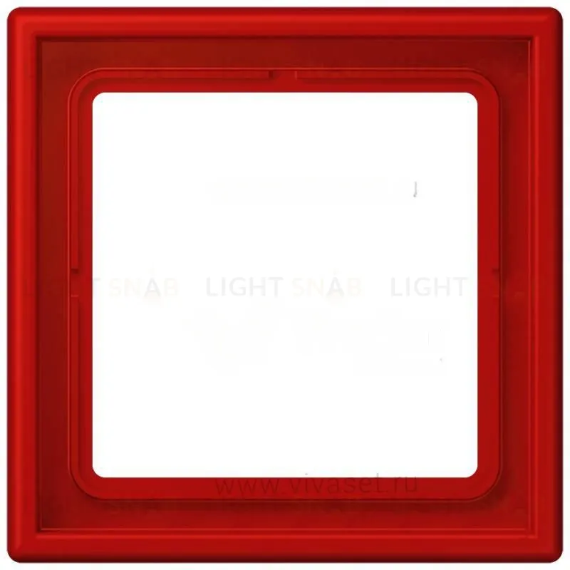 Рамка 1 Jung LS 990 Les Couleurs Le Corbusier rouge vermillon 31 LC98132090 LC98132090