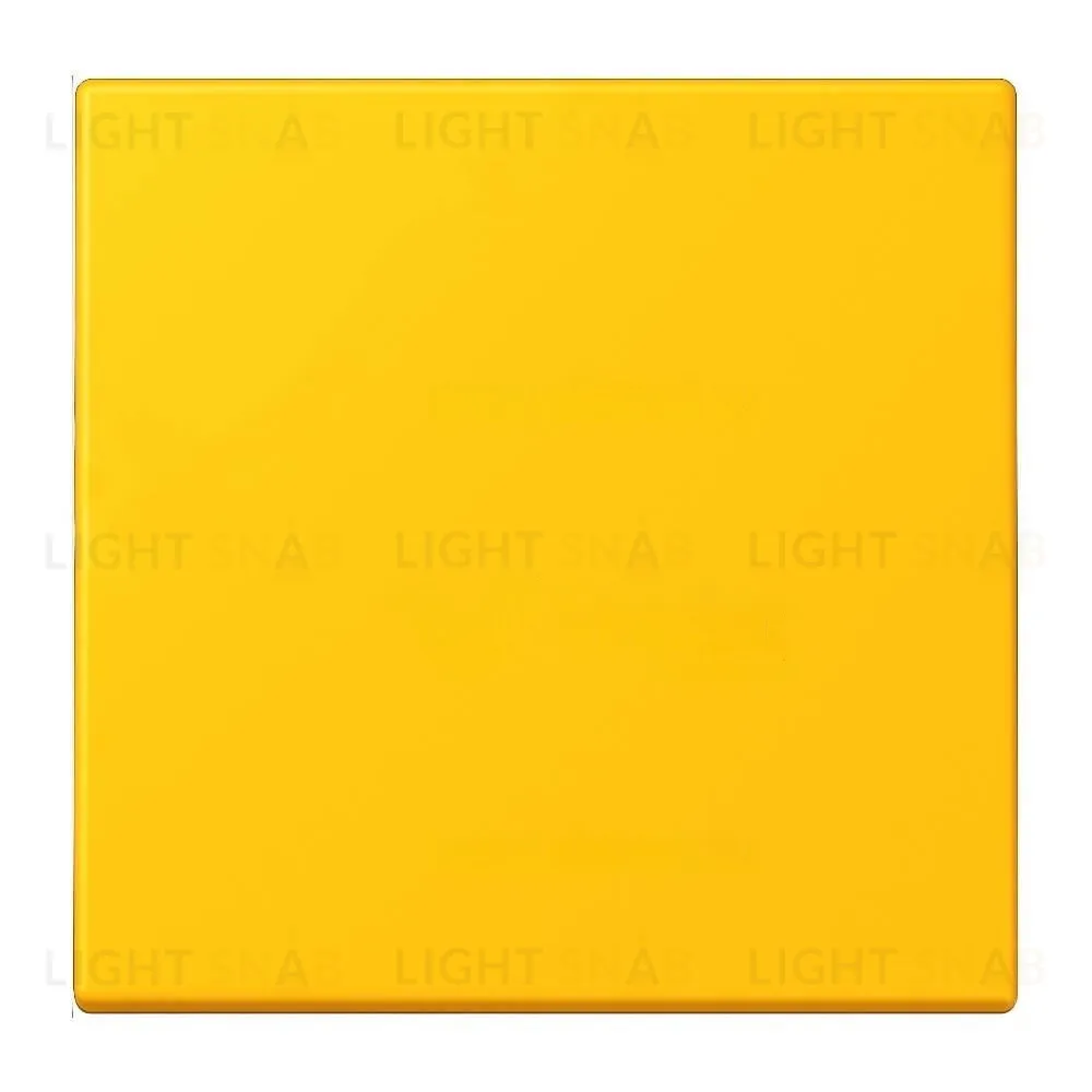 Кнопочный перекрестный выключатель 1 клавишный Jung LS 990 Les Couleurs Le Corbusier le jaune vif 507TU+LC9904320W 507TU + LC9904320W