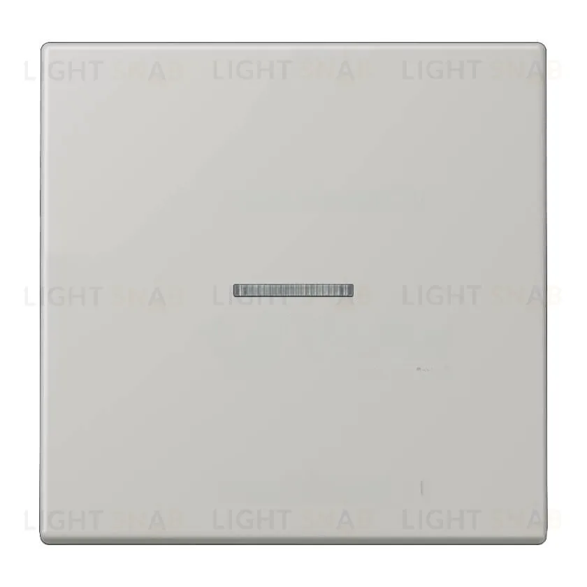 Переключатель 1 клавишный с подсветкой Jung LS 990 Les Couleurs Le Corbusier gris clair 31 506u+90+LC990KO532013 506u + 90 + LC990KO532013