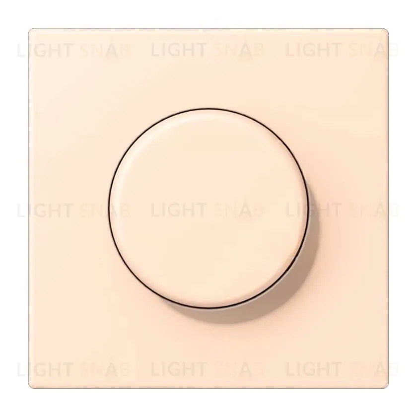 Светорегулятор поворотно-нажимной 100-1000 Вт. Jung Le Corbusier terre sienne pale 211GDE+LC194032123 211GDE + LC194032123