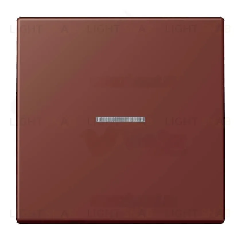 Выключатель 1 клавишный с подсветкой Jung LS 990 Les Couleurs Le Corbusier terre sienne brulee 31 501u+90+LC990KO532120 501u + 90 + LC990KO532120