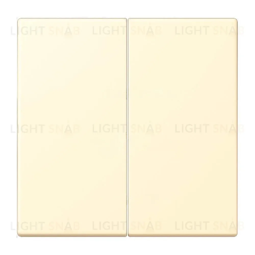 Выключатель 2 клавишный Jung LS 990 Les Couleurs Le Corbusier blanc 505u+LC99532001 505u + LC99532001
