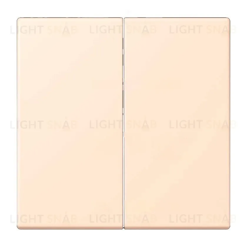 Кнопочный выключатель 2 клавишный Jung LS 990 Les Couleurs Le Corbusier terre sienne pale 505TU+LC99532123 505TU + LC99532123