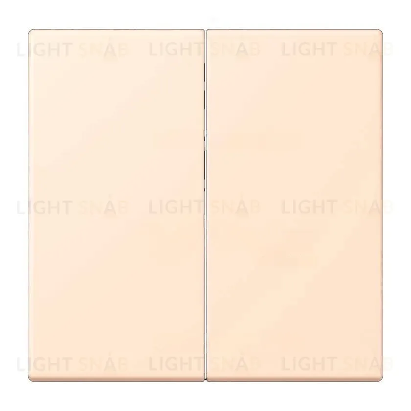 Переключатель 2 клавишный Jung LS 990 Les Couleurs Le Corbusier terre sienne pale 509u+LC99532123 509u + LC99532123