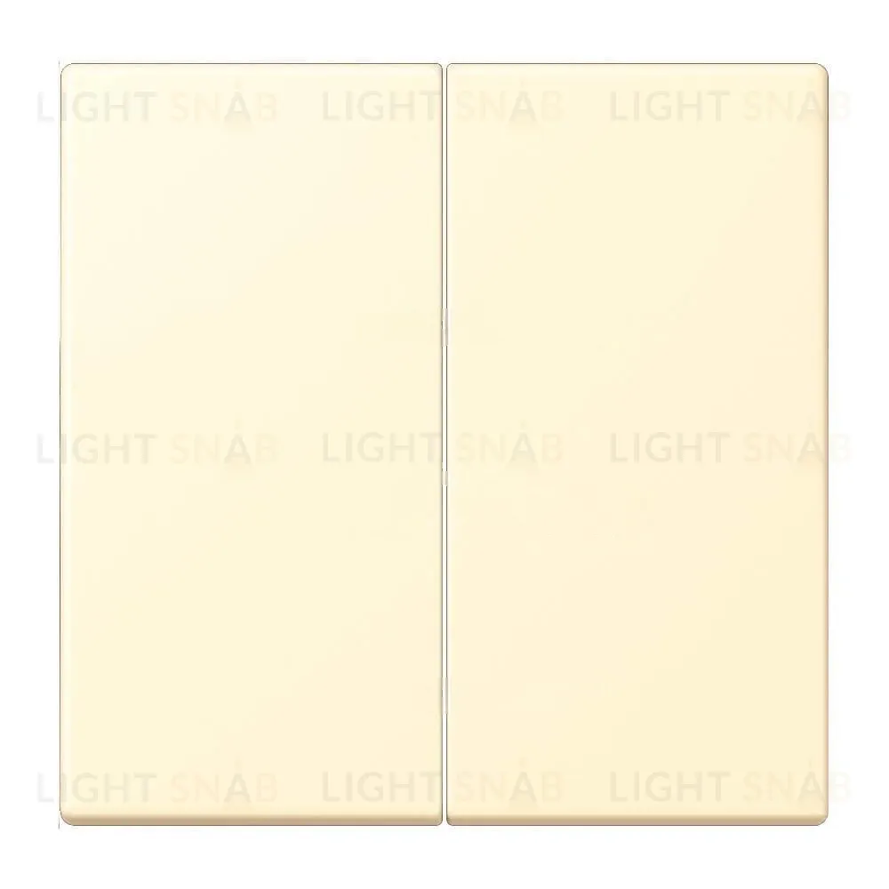 Переключатель 2 клавишный Jung LS 990 Les Couleurs Le Corbusier blanc 509u+LC99532001 509u + LC99532001