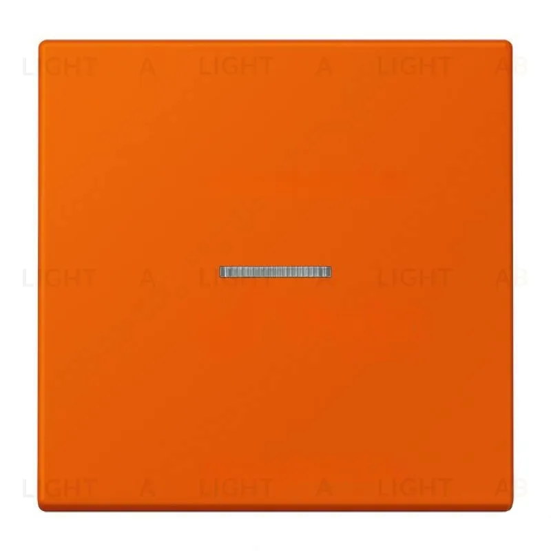 Переключатель 1 клавишный с подсветкой Jung LS 990 Les Couleurs Le Corbusier orange vif 506u+90+LC990KO54320S 506u + 90 + LC990KO54320S