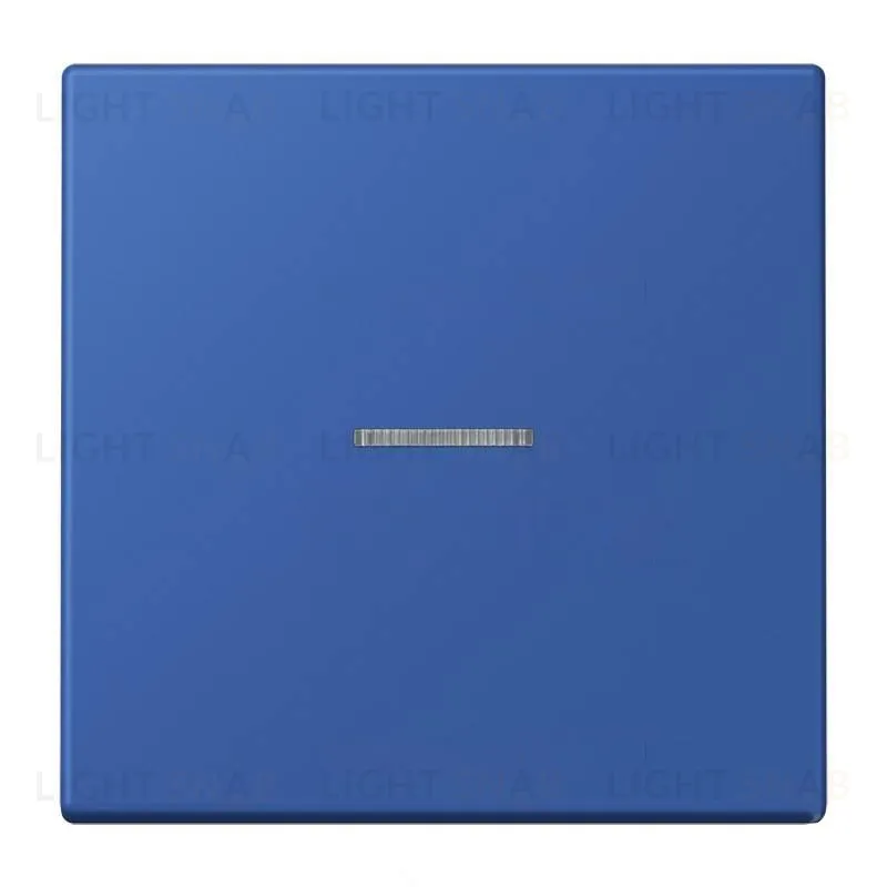 Выключатель 1 клавишный с подсветкой Jung LS 990 Les Couleurs Le Corbusier bleu outremer 59 501u+90+LC990KO54320K 501u + 90 + LC990KO54320K