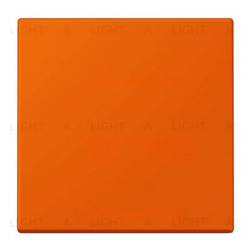 Кнопочный перекрестный выключатель 1 клавишный Jung LS 990 Les Couleurs Le Corbusier orange vif 507TU+LC9904320S 507TU + LC9904320S