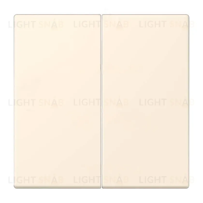 Выключатель 2 клавишный Jung LS 990 Les Couleurs Le Corbusier blank ivoire 505u+LC9954320B 505u + LC9954320B
