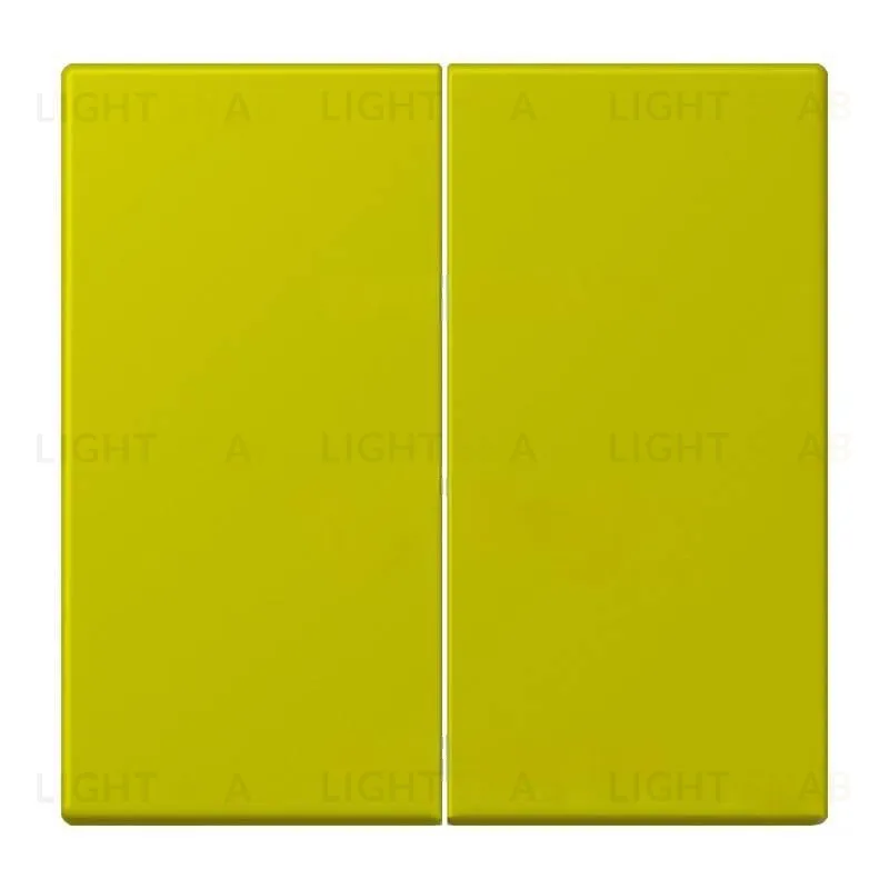 Кнопочный выключатель 2 клавишный Jung LS 990 Les Couleurs Le Corbusier vert olive vif 505TU+LC9954320F 505TU + LC9954320F