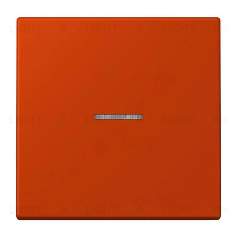 Выключатель 1 клавишный с подсветкой Jung LS 990 Les Couleurs Le Corbusier rouge vermillon 59 501u+90+LC990KO54320A 501u + 90 + LC990KO54320A