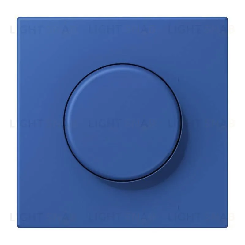 Светорегулятор поворотно-нажимной 100-1000 Вт. Jung Le Corbusier bleu outremer 59 211GDE+LC19404320K 211GDE + LC19404320K