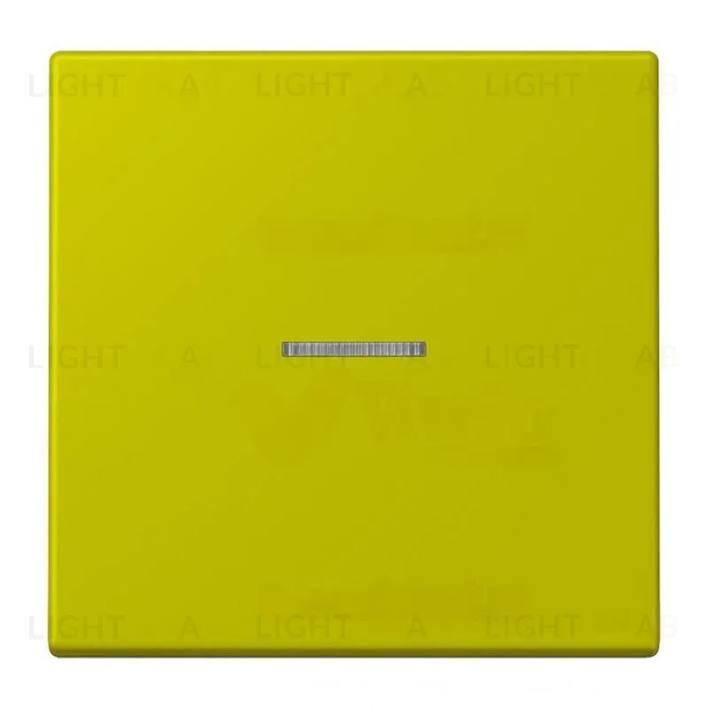 Переключатель 1 клавишный с подсветкой Jung LS 990 Les Couleurs Le Corbusier vert olive vif 506u+90+LC990KO54320F 506u + 90 + LC990KO54320F