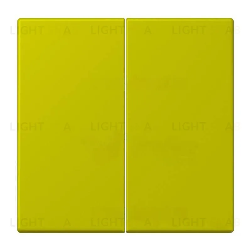 Кнопочный переключатель 2 клавишный Jung LS 990 Les Couleurs Le Corbusier vert olive vif 509TU+LC9954320F 509TU + LC9954320F