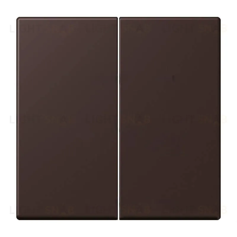 Выключатель 2 клавишный Jung LS 990 Les Couleurs Le Corbusier terre d'ombre brulee 59 505u+LC9954320J 505u + LC9954320J