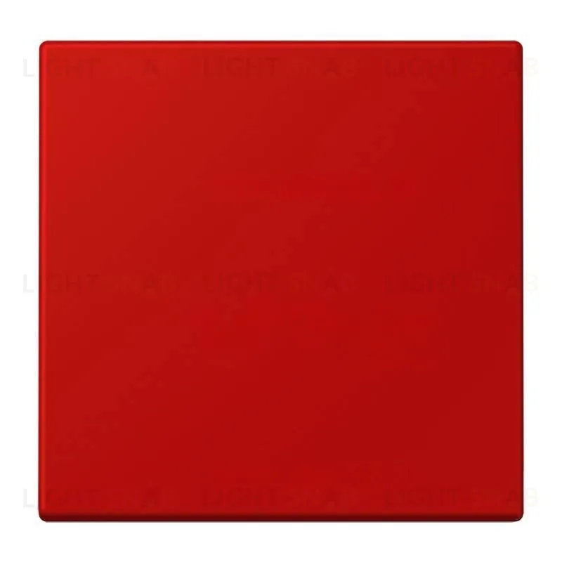 Кнопочный перекрестный выключатель 1 клавишный LS 990 Les Couleurs Le Corbusier rouge vermillon 31 507TU+LC99032090 507TU + LC99032090