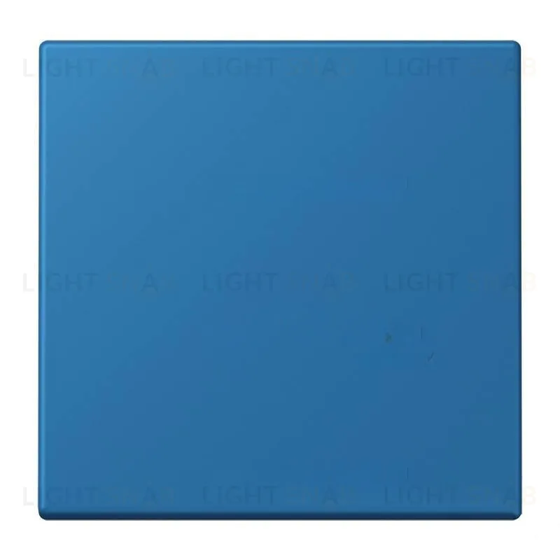 Кнопочный перекрестный выключатель 1 клавишный Jung LS 990 Les Couleurs Le Corbusier bleu ceruleen 31 507TU+LC99032030 507TU + LC99032030