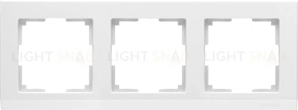 Рамка тройная Werkel Stark, белый a050927 a050927